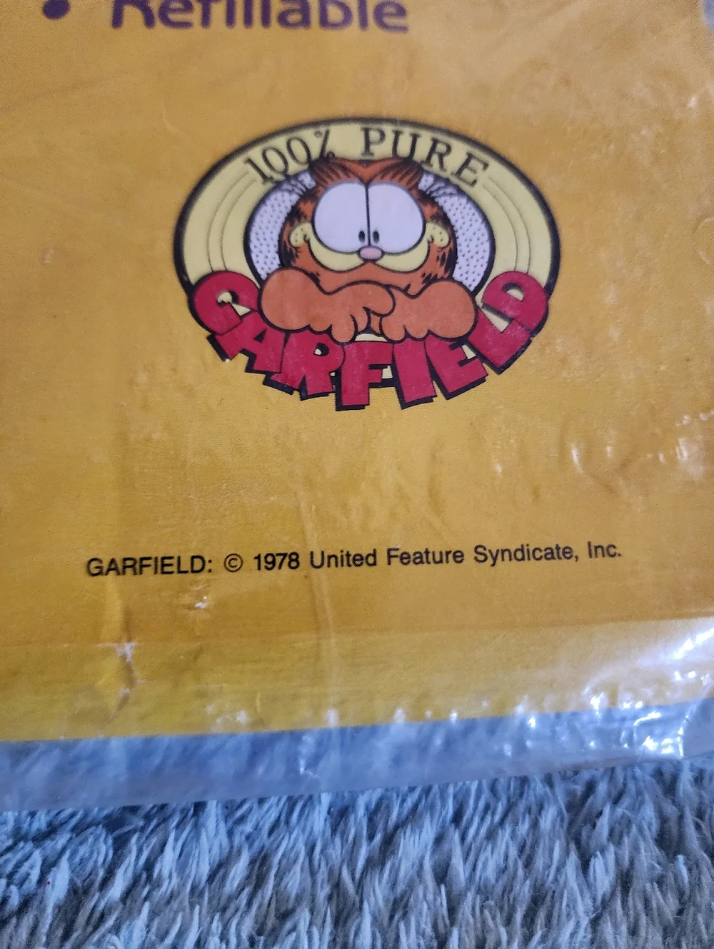 Vtg Loony Garfield Orange Balloon - Brand